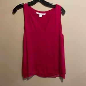 DVF sleeveless blouse